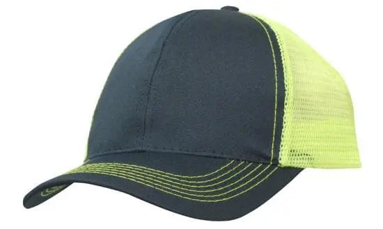 Headwear Mesh Back Breathable P/twill 3819 Caps X12 - 3819 - City Workwear